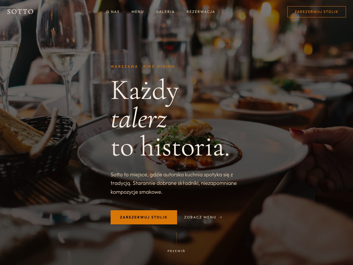 Sotto — Fine Dining